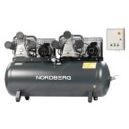  Компрессор поршневой с ременной передачей 380В, ресив. 500л, 1900л/мин NORDBERG NCP500/1900 мни (0)