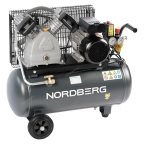  Компрессор поршневой с ременной передачей 220В, ресив. 50л, 420л/мин NORDBERG NCP50/420A NORDBERG NCP50/420A мни (2)