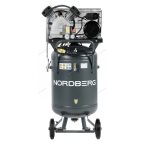  Компрессор вертикальный поршневой с ременной передачей 380В, ресив. 100л, 420л/мин NORDBERG NCPV100/420 мни (1)