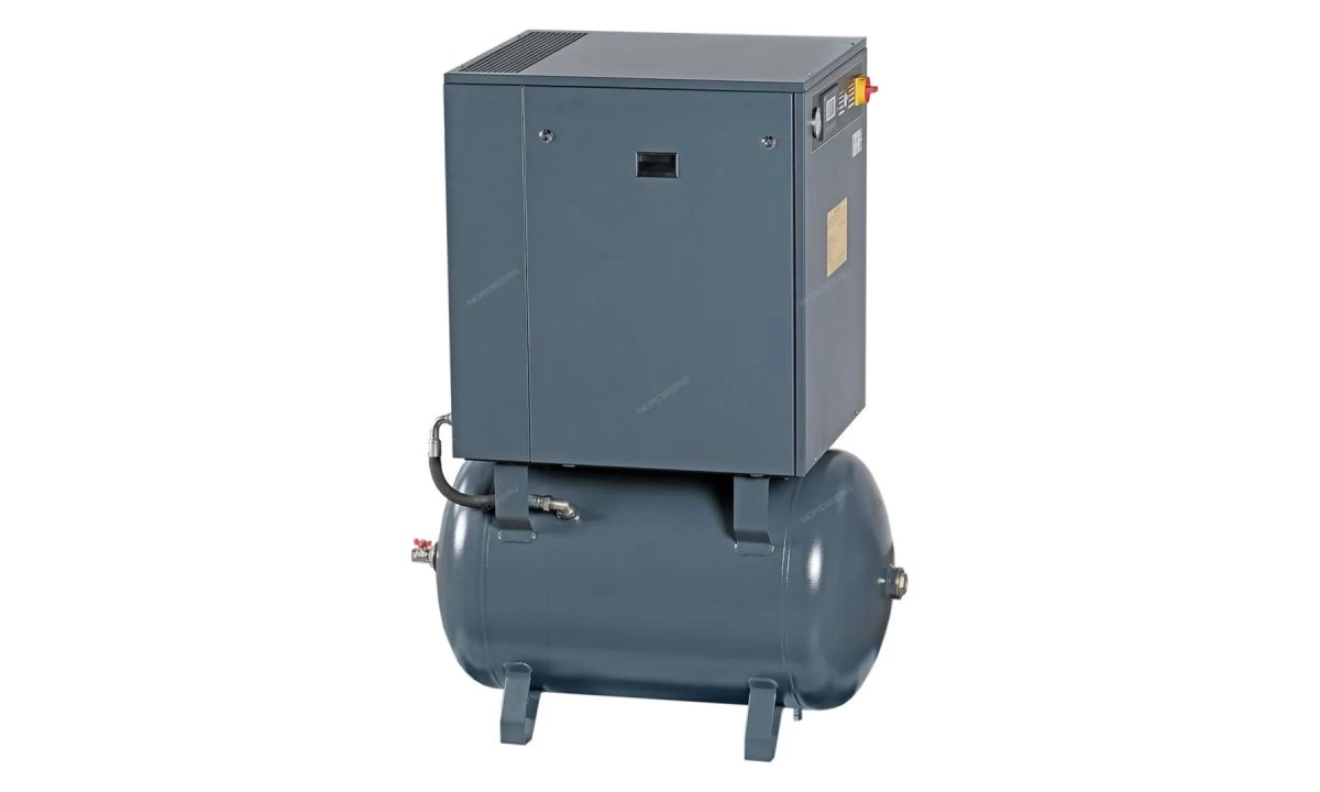  Компрессор винтовой, 7,5кВт, 10Бар, 1000л/мин, ресивер 270л NORDBERG NCS270/1000-10 (1)