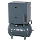  Компрессор винтовой, 7,5кВт, 10Бар, 1000л/мин, ресивер 270л NORDBERG NCS270/1000-10 мни (0)