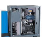  Компрессор винтовой, 15кВт, 10Бар, 2100л/мин, ресивер 500л, осушитель NORDBERG NCS500/2100-10D мни (4)