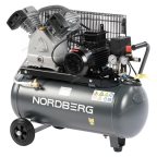  Компрессор поршневой с ременной передачей 380В, ресив. 50л, 420л/мин NORDBERG NORDBERG NCP50/420 мни (1)