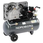  Компрессор поршневой с ременной передачей 380В, ресив. 50л, 420л/мин NORDBERG NORDBERG NCP50/420 мни (4)