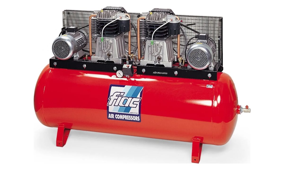  Компрессор поршневой с ременным приводом Fiac ABT 500-1300B ТАНДЕМ (4.0кВт + 4.0кВт) (0)