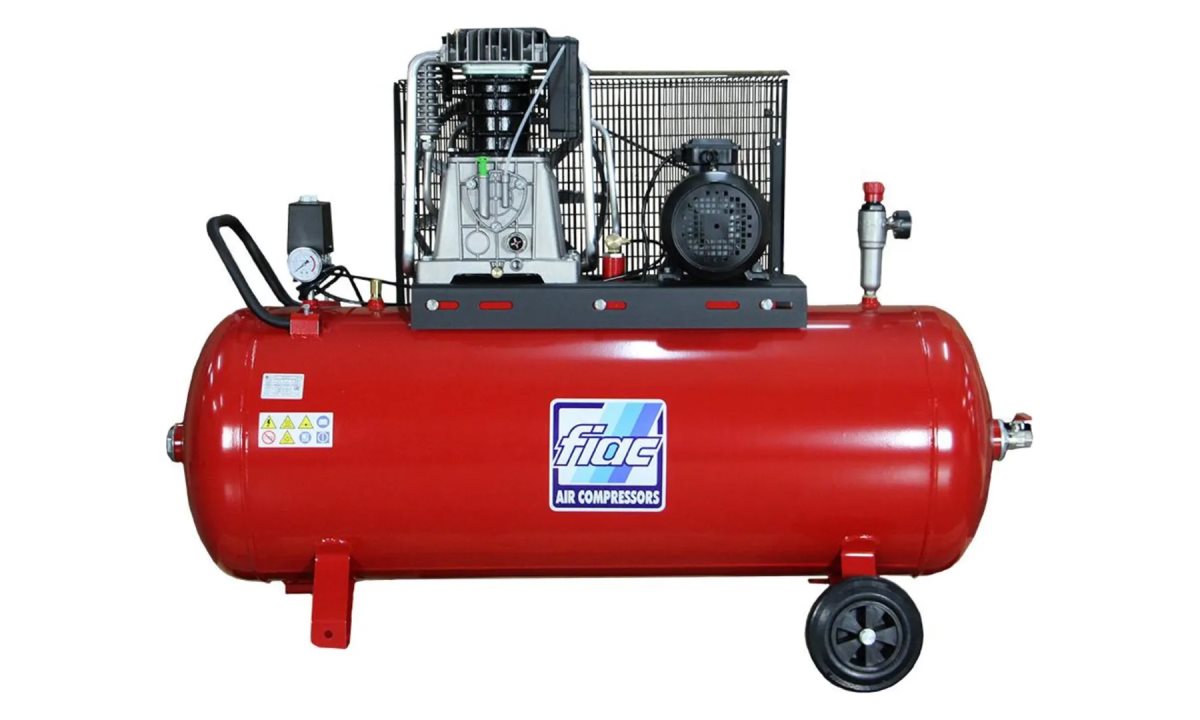  Компрессор поршневой с ременным бензиновым приводом Fiac АВ 100-858-SPE390E (0)