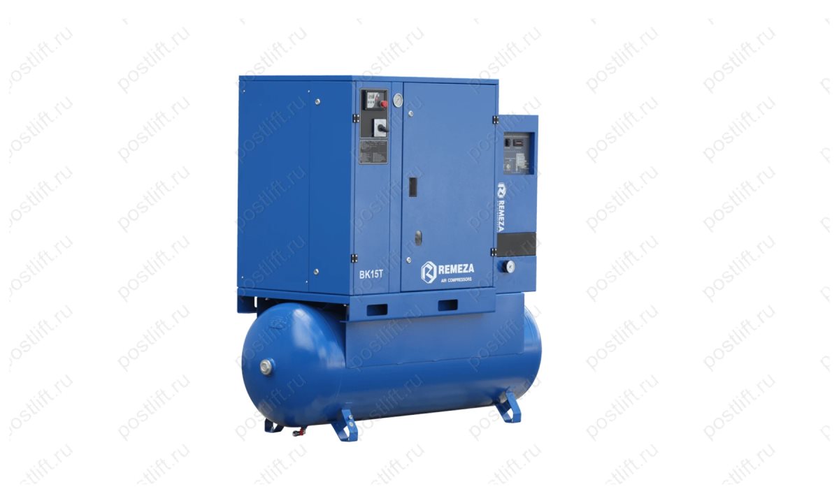  Компрессор винтовой с ременным приводом Remeza BK15Т-16-500Д2 (0)