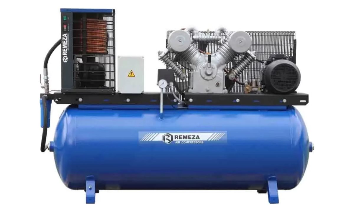  Компрессор поршневой с ременным приводом Remeza СБ4/Ф-500.LB75Д (1)