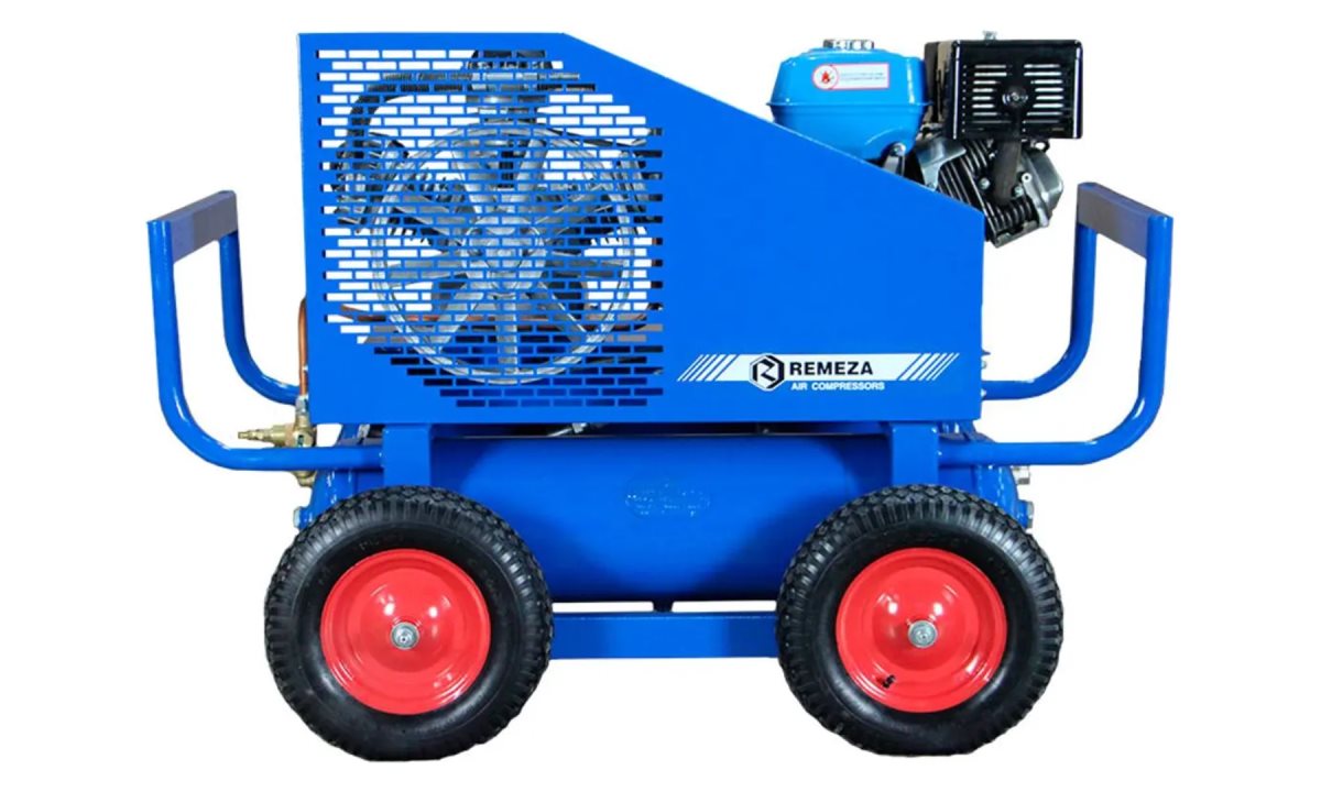  Передвижной компрессор с бензиновым приводом Remeza СБ4/С-90.LB75.SPE390R (0)