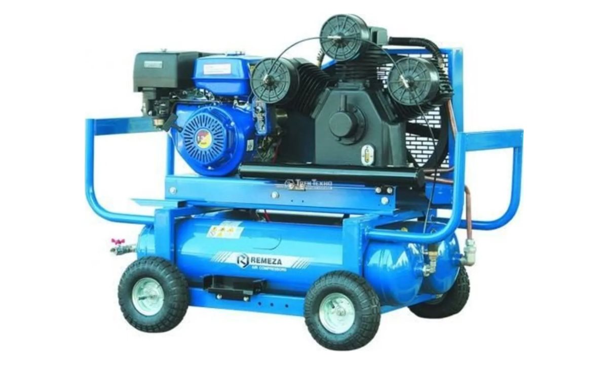  Передвижной компрессор с бензиновым приводом СБ4/С-90.W95/6.SPE390E (1)