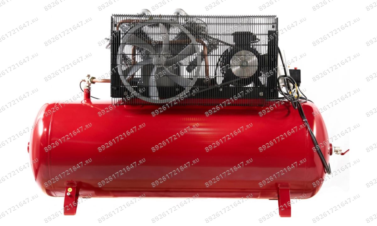  Компрессор ROSSVIK СБ4/Ф-500.LТ100-11, 1700 л/мин, 10 бар, ресивер 500 л, 380 В/11 кВт, красный (1)