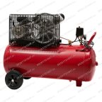  Компрессор ROSSVIK СБ4/С-100.LB24А, 360 л/мин, 10 бар, ресивер 100 л, 220 В/2,2 кВт, красный мни (1)