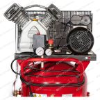  Компрессор ROSSVIK СБ4/С-100.LB30АВ, 420 л/мин, 10 бар, вертикальный 100 л, 220 В/2,2 кВт, красный мни (1)