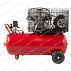  Компрессор ROSSVIK СБ4/С-200.LB40, 580 л/мин, 10 бар, ресивер 200 л, 380 В/3 кВт, красный мни (1)