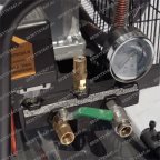  Компрессор ROSSVIK RPC-400A, 400 л/мин, 10 бар, ресивер 100 л, 220 В/2,2 кВт, серый мни (3)