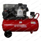  Компрессор ROSSVIK СБ4/С-100.LB75, 950 л/мин, 10 бар, ресивер 100 л, 380 В/5,5 кВт, красный мни (0)