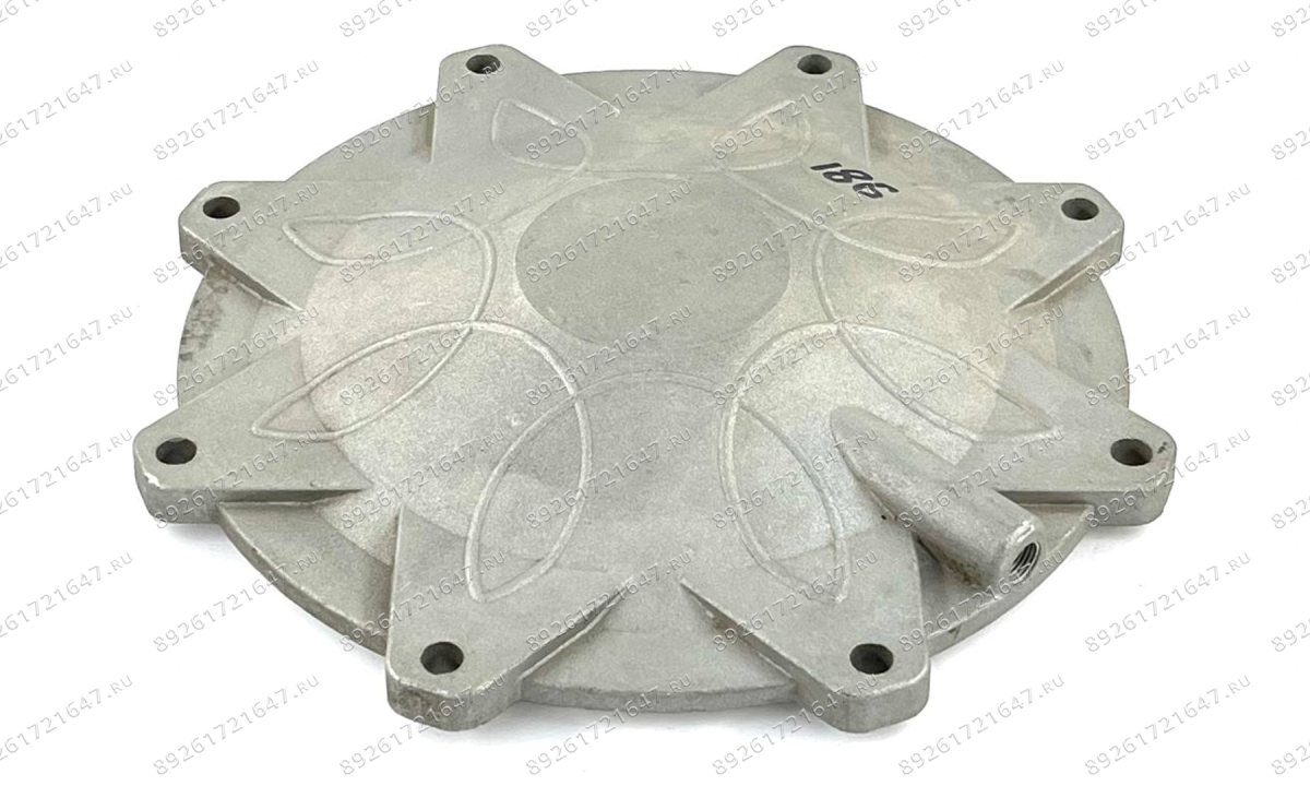  Крышка цилиндра отрыва борта ШМС алюминевая задняя (0)