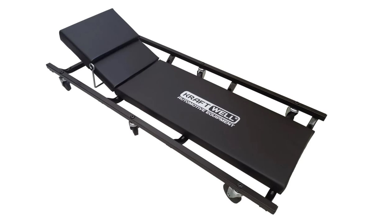  KraftWell KRWTR-A Лежак подкатной с регулируемым подголовником (1)