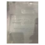  KraftWell KRWTR-P Лежак подкатной пластиковый с мягким подголовником мни (5)