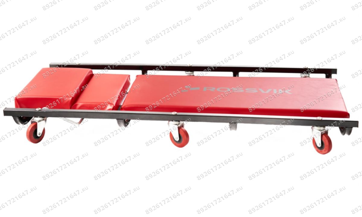  ST336 Тележка подкатная (лежак) ROSSVIK, г/п130кг, 1020*434*95мм (1)