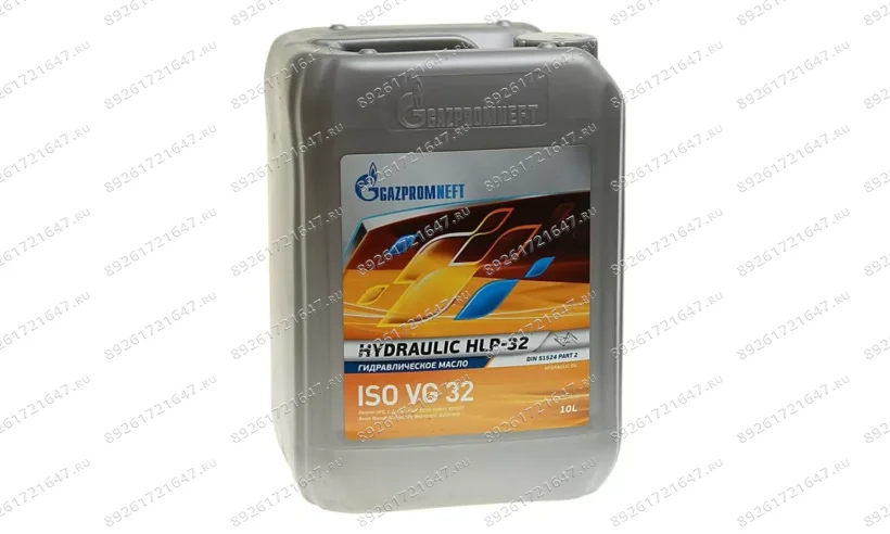 Масло гидравлическое для подъёмника ГАЗПРОМНЕФТЬ Гидравлик HLP-32 10л фото