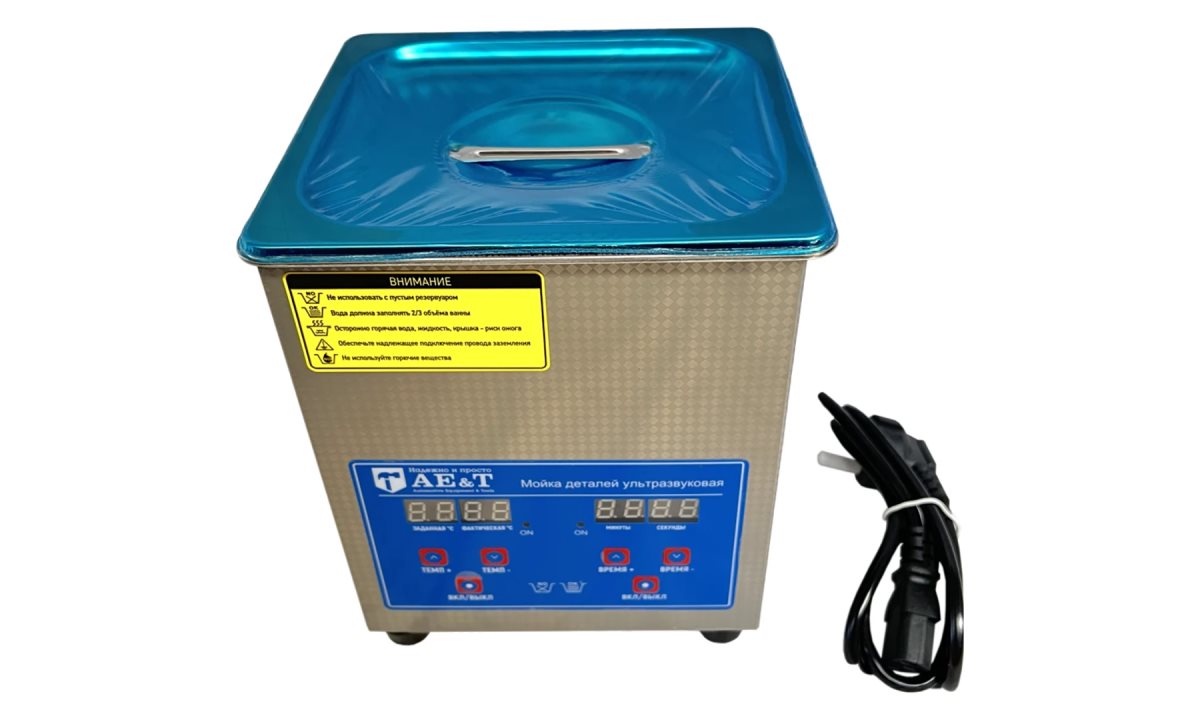  Мойка деталей ультразвуковая 2л AE&T TC-20TH (1)