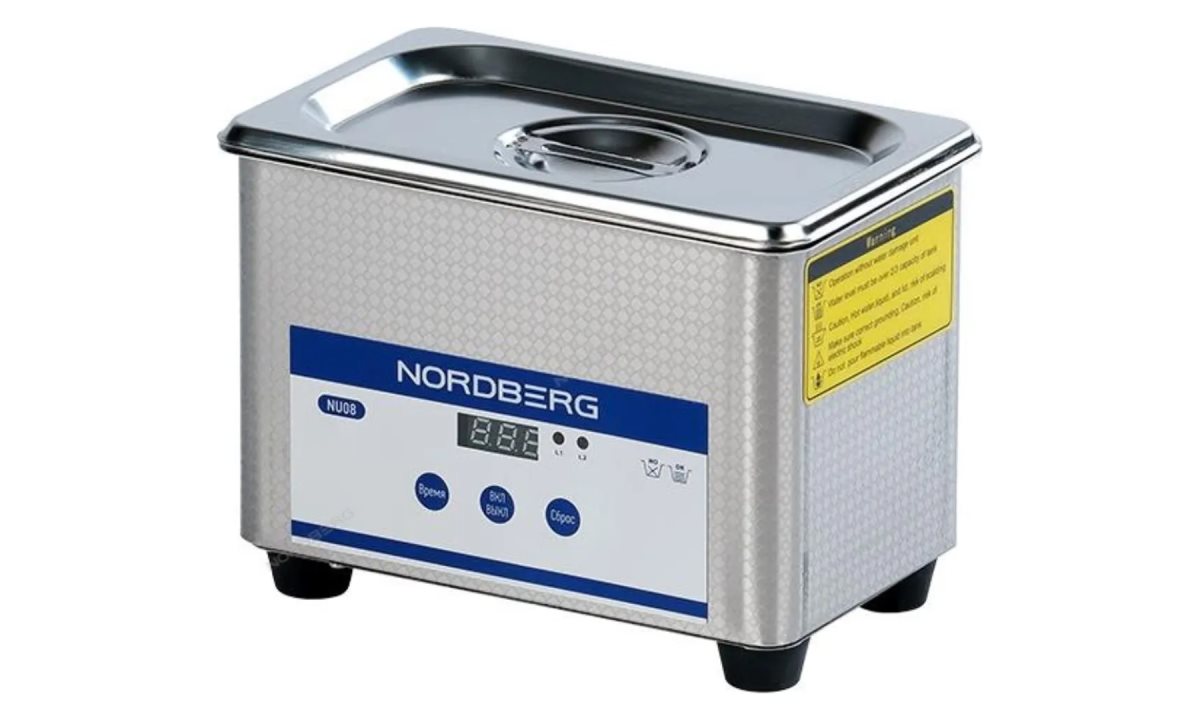  УЛЬТРАЗВУКОВАЯ МОЙКА без подогрева, 0,8 л NORDBERG NU08 (0)