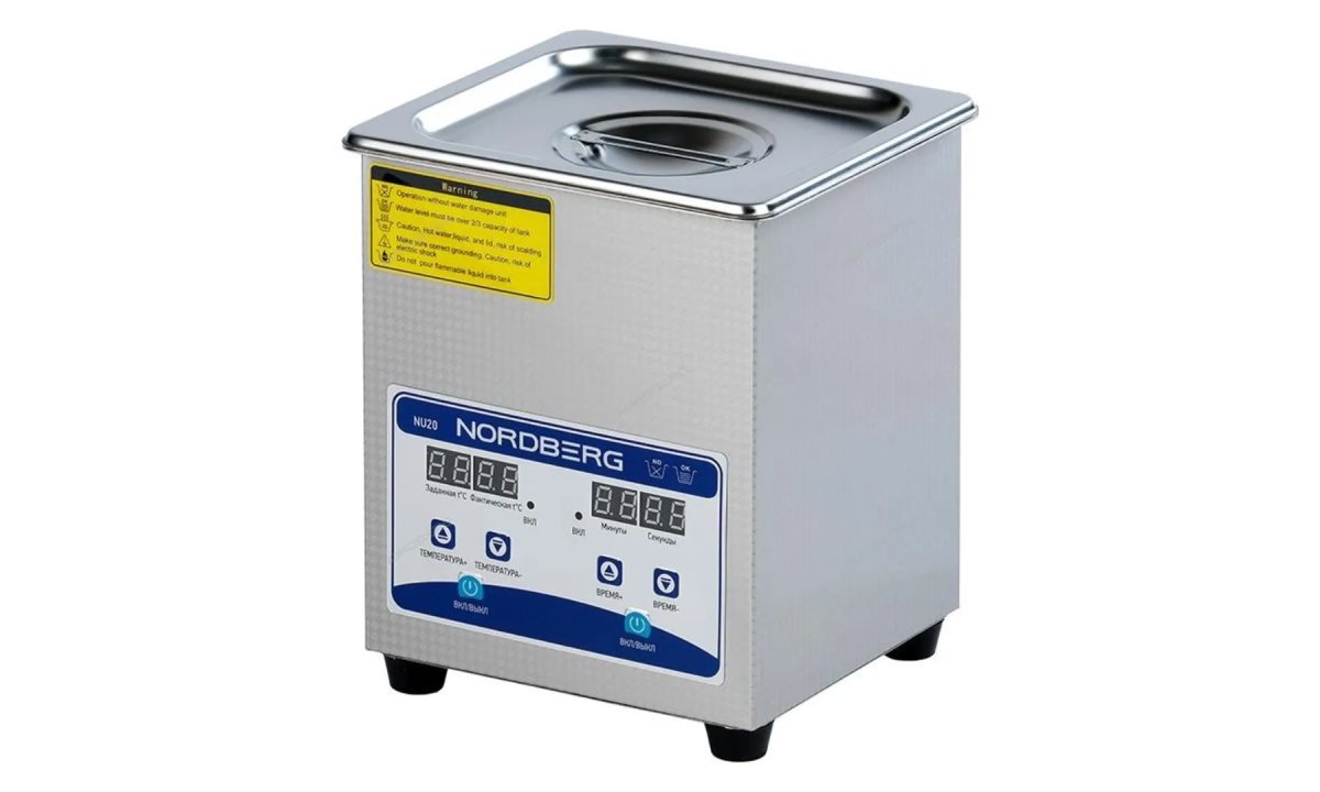  УЛЬТРАЗВУКОВАЯ МОЙКА с подогревом, 2 л NORDBERG NU20 (0)