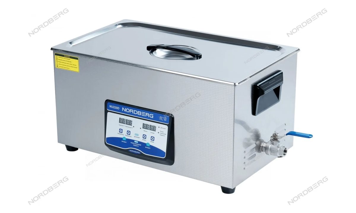  Ультразвуковая мойка с подогревом, 22 л NORDBERG NU220D (0)
