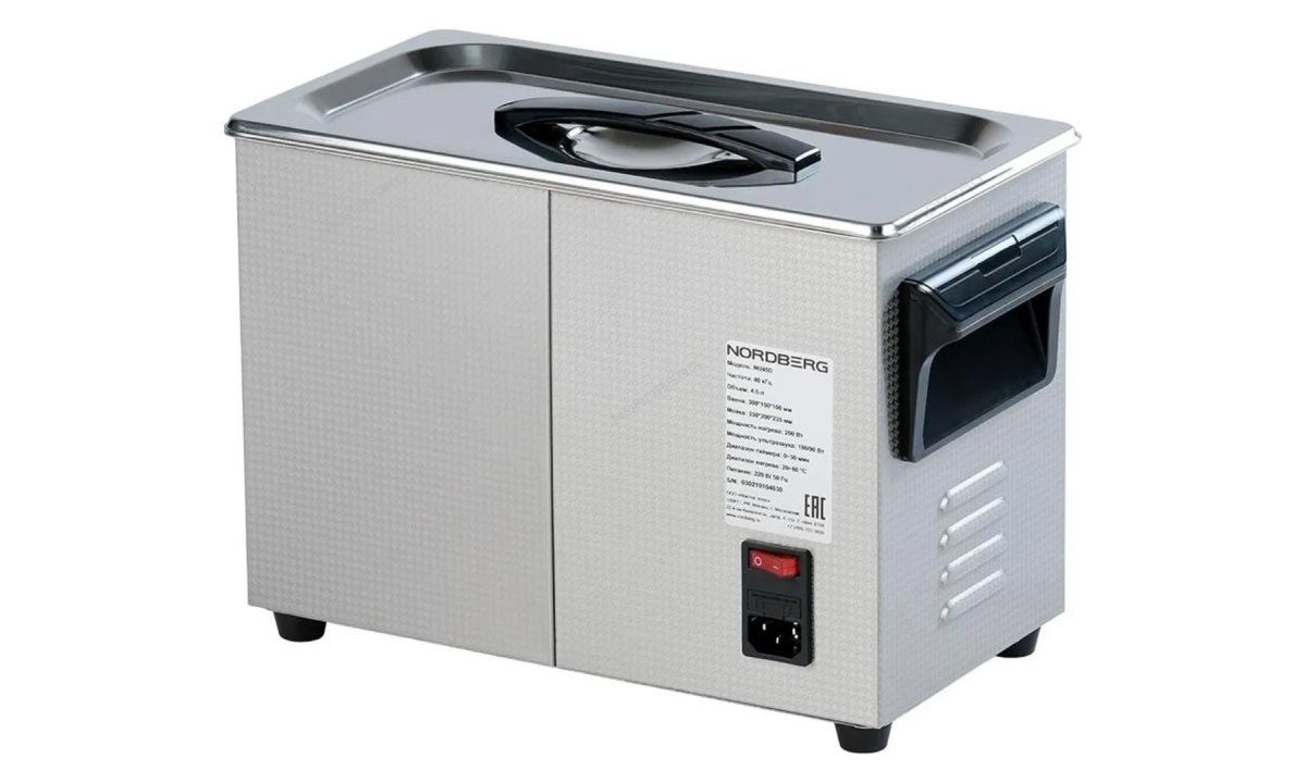  УЛЬТРАЗВУКОВАЯ МОЙКА с подогревом, 4,5 л NORDBERG NU45D (1)