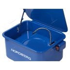  Установка для мойки деталей с электрическим насосом, объем 19 л NORDBERG NW20 мни (2)