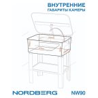  Установка для мойки деталей с электрическим насосом, объем 75 л NORDBERG NW90 мни (4)