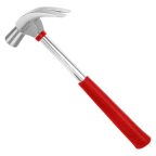  Молоток столярный с полой рукояткой 337гр WP241002 WORKPRO мни (0)