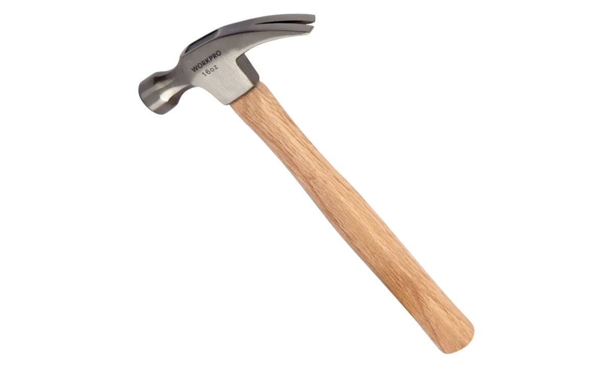  Молоток столярный с деревянной рукояткой 225гр WP241004 WORKPRO (0)