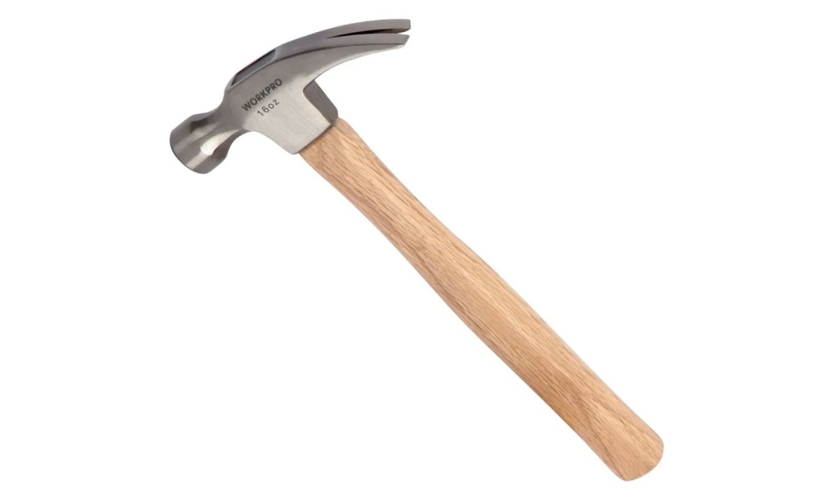  Молоток столярный с деревянной рукояткой 450гр WP241006 WORKPRO (0)