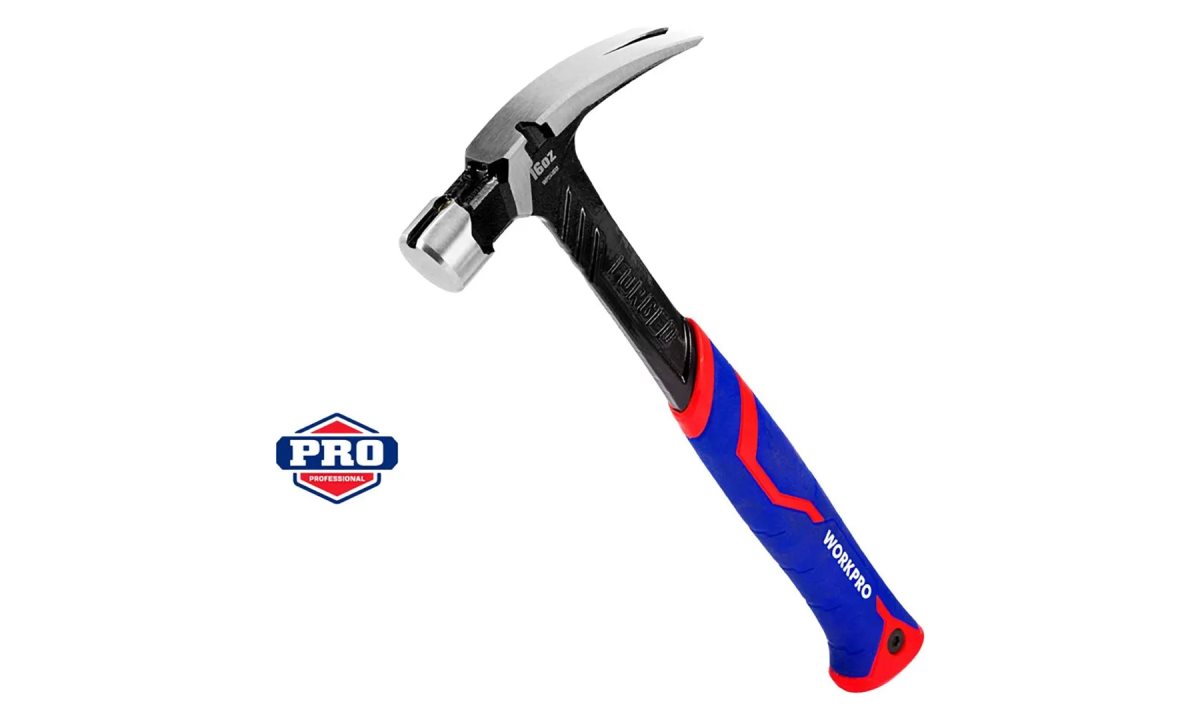  Молоток столярный цельнокованый 450гр WP241013 WORKPRO (0)