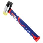  Молоток с мягкими бойками с фиберглассовой рукояткой WP241036 WORKPRO мни (0)