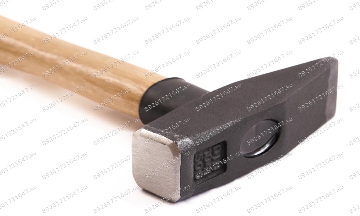  HM0105 Молоток ROSSVIK 500г с деревянной рукояткой (1)