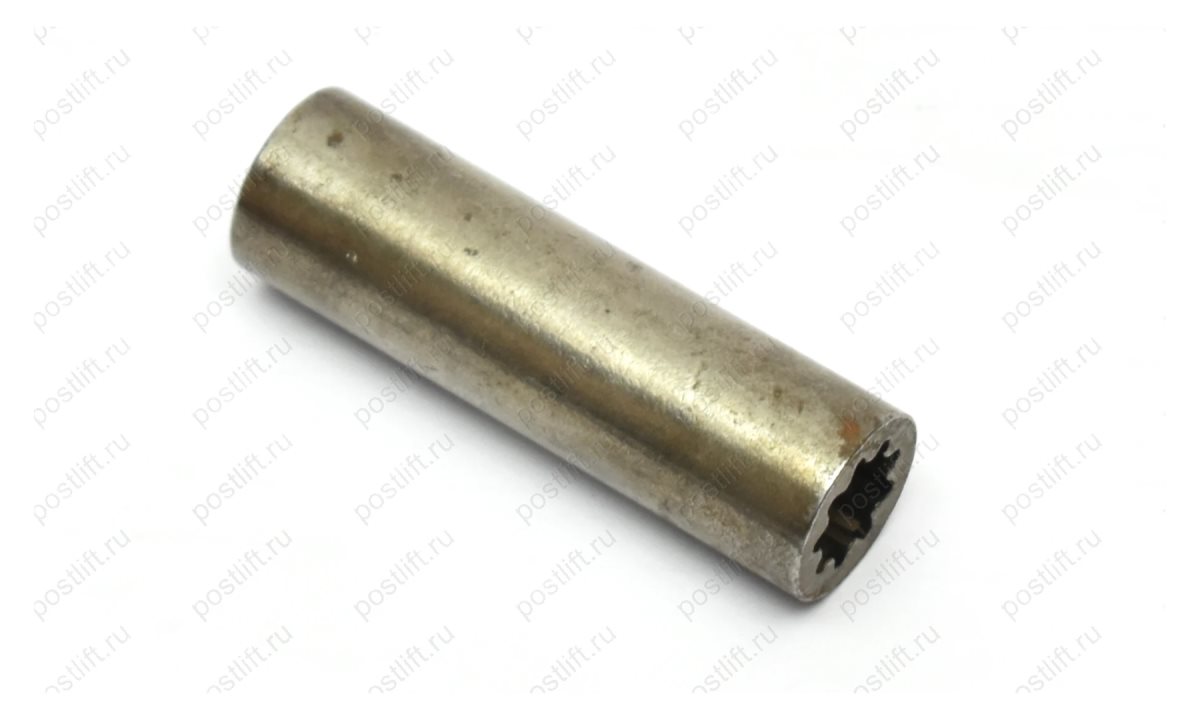  Муфта соединительная на гидростанцию подъёмника L=62, D=18,5 (звезда 9 зуб/шлиц) (0)