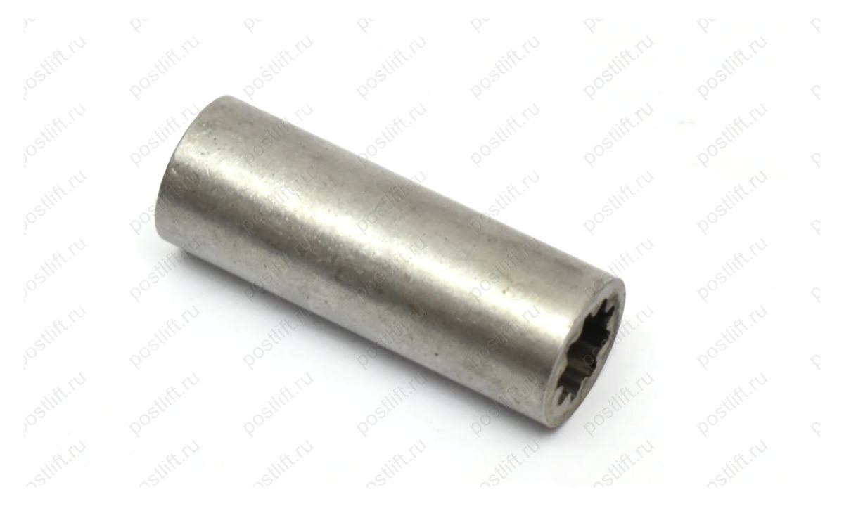  Муфта соединительная на гидростанцию подъёмника L=52, D=18,5 (звезда 9 зуб/шлиц) (0)