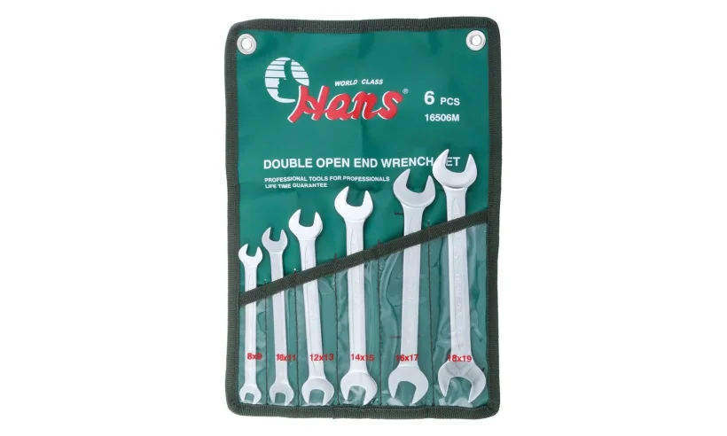 Набор рожковых гаечных ключей Hans, 16506M фото