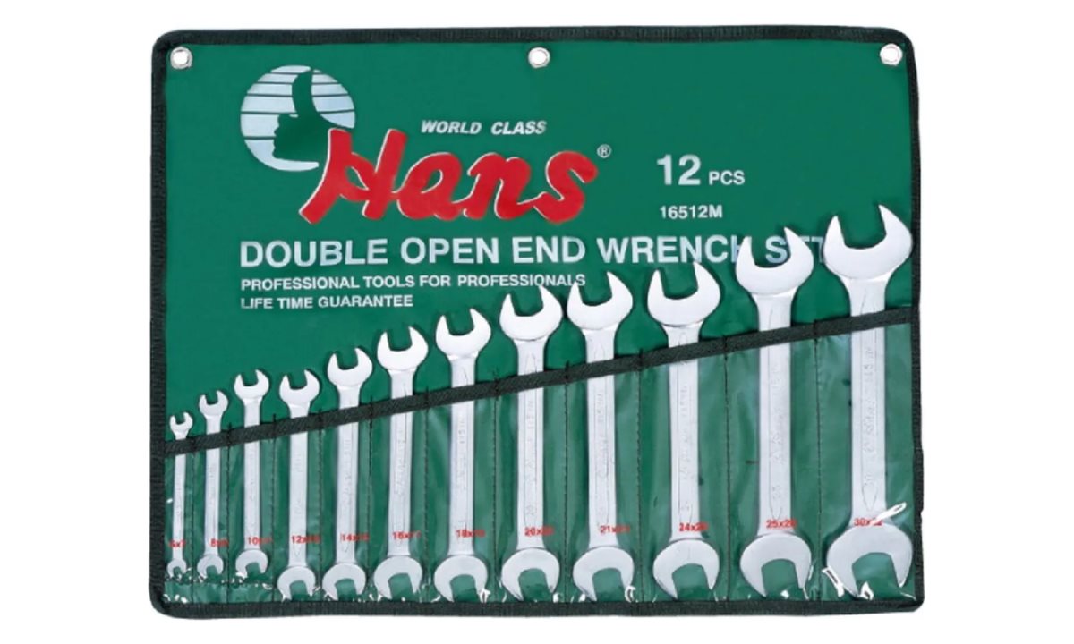  Набор рожковых гаечных ключей Hans, 16510M (0)