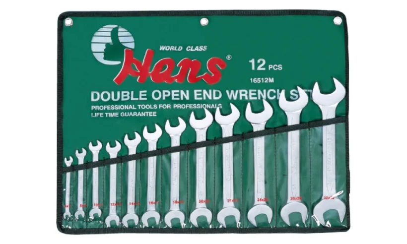 Набор рожковых гаечных ключей Hans, 16512M фото