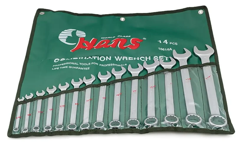 Набор комбинированных гаечных ключей Hans 16614A фото