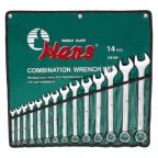  Набор комбинированных гаечных ключей Hans, 16614M мни (0)