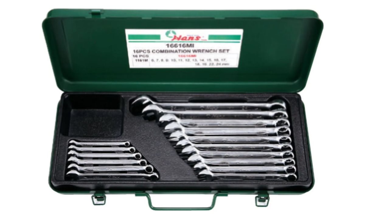 Набор комбинированных гаечных ключей Hans, 16616MI (0)