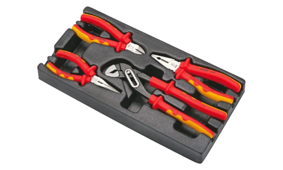  Набор губцевого инструмента Hans для электрика в ложементе, TT-27 (0)