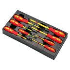 Набор отверток Hans для электрика в ложементе, TT-41 фото