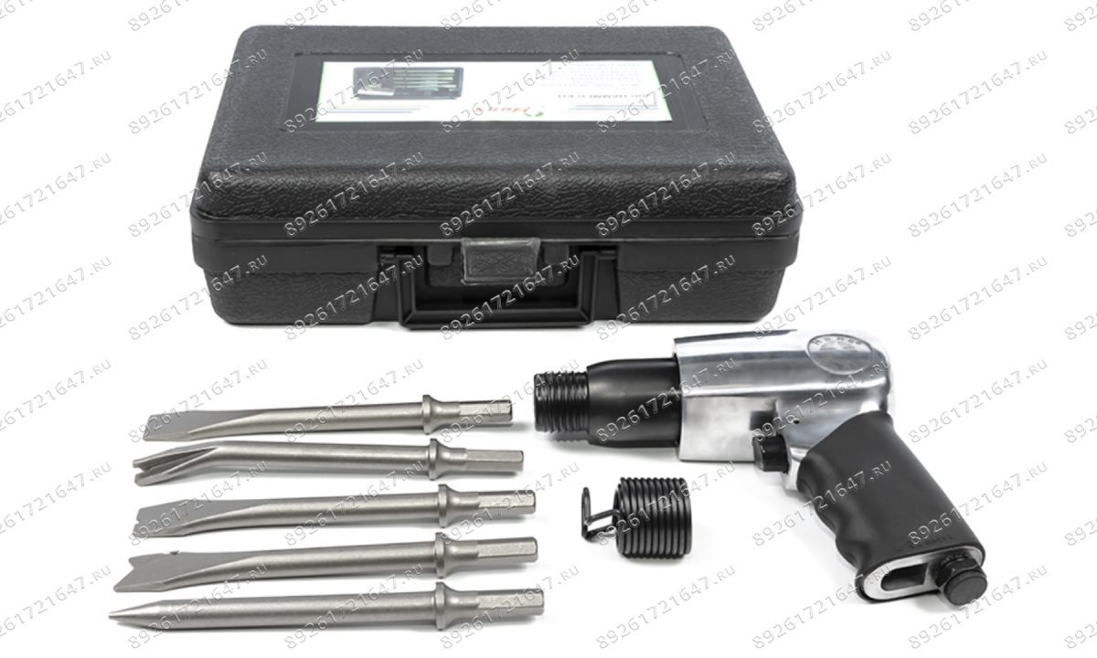  Пневматический отбойный молоток с комплектом зубил 83097-5 (0)