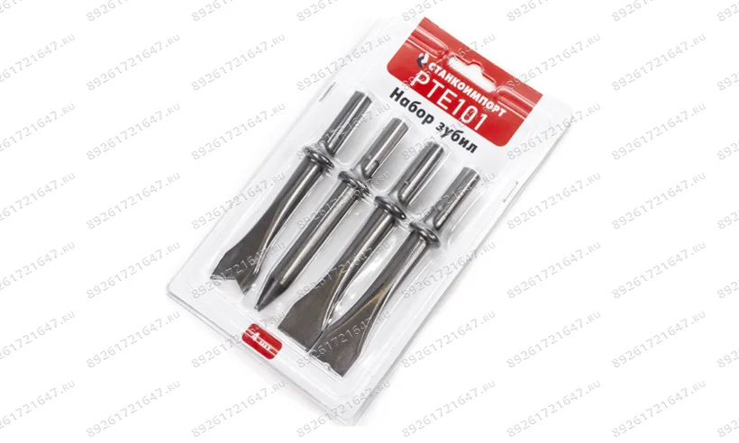 Набор зубил 4 шт PTE101 фото